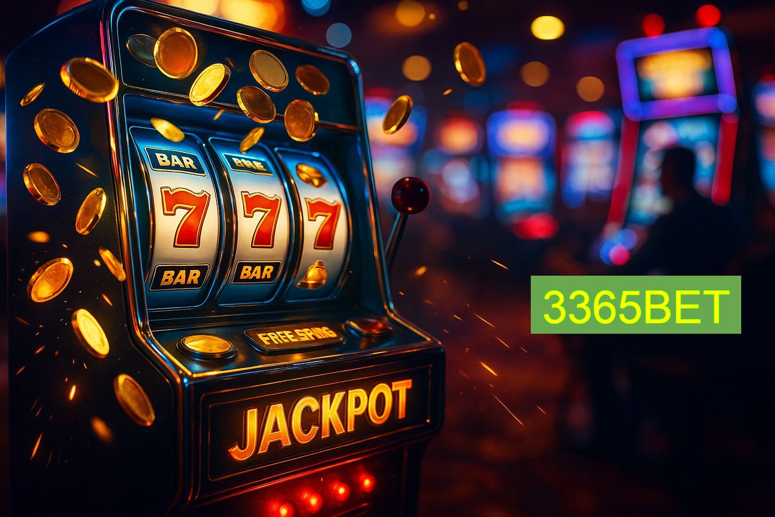 Diversos jogos de caça-níqueis